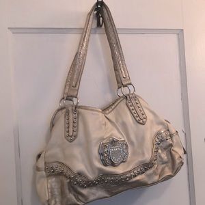 Kathy Van Zeeland two strap hand purse.